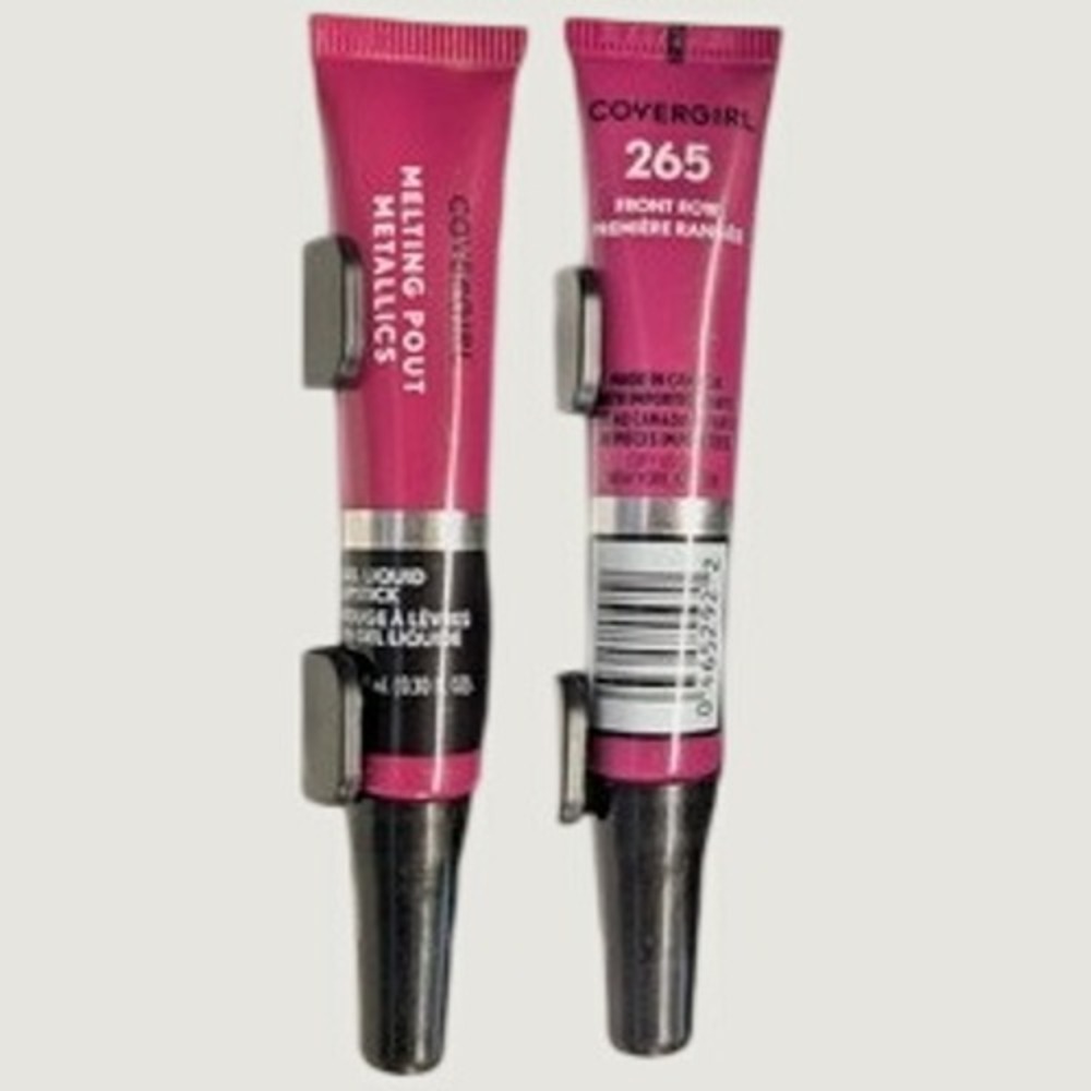 New Covergirl Melting Pout Metallics Liquid Lipstick 0.3oz 265 Front Row Pink
